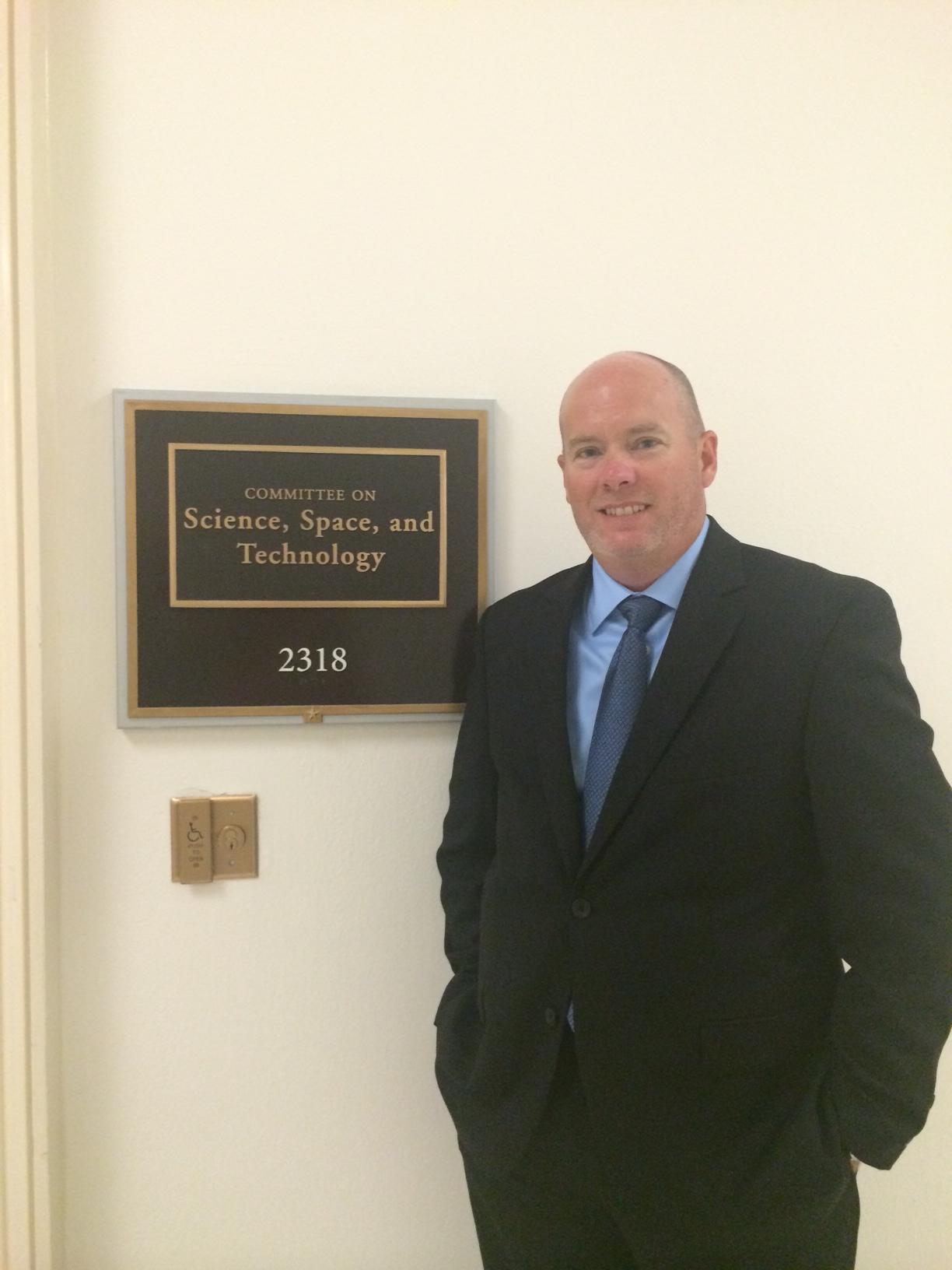 Congressional Testimony of President of Electro-Spec on Development of Antimicrobial Finish